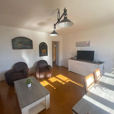 Beau Duplex 80 M2 100 Metre De La شقة *